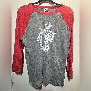 ALOHAS Red and Gray Project Shirt